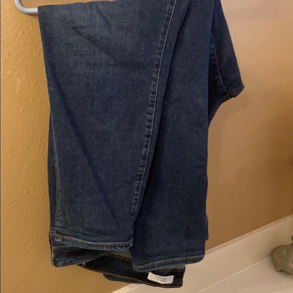 Loft denim skinny crop size 20 super soft jeans